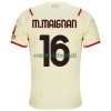 Maillot de Supporter AC Milan Mike Maignan 16 Extérieur 2021-22 Pour Homme